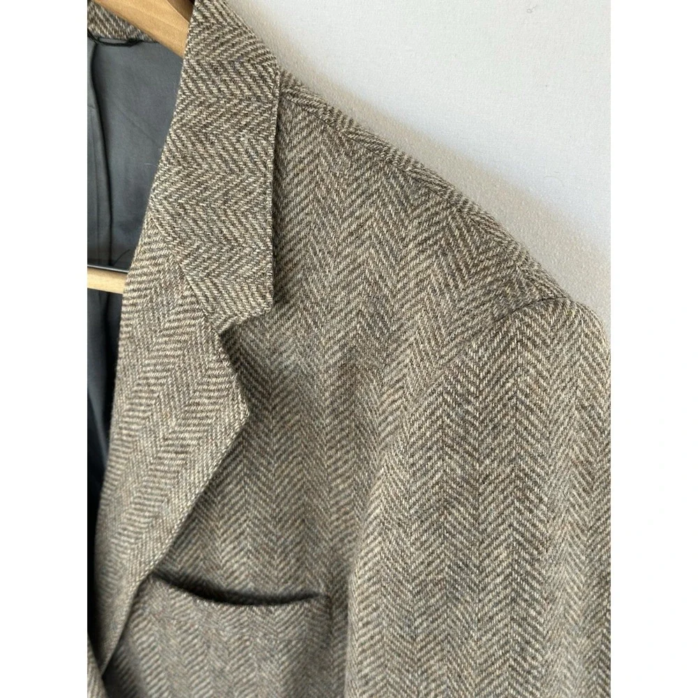 VTG Farah Wool Tweed Blazer Sports Coat Men's 41 Reg